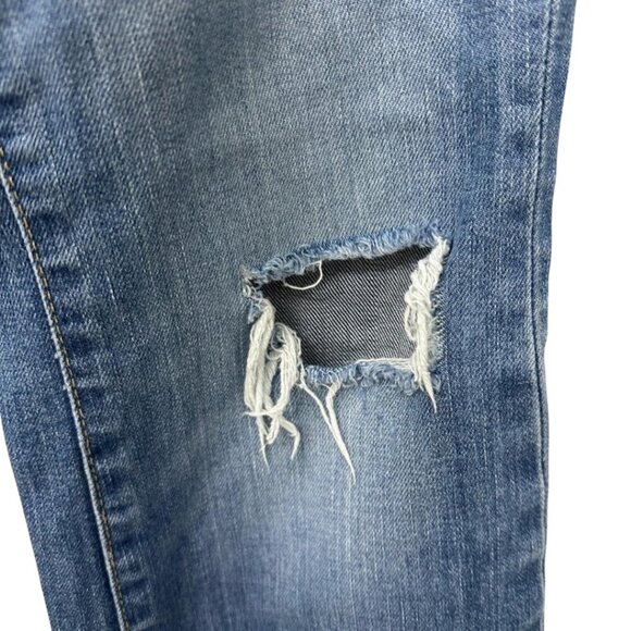 28 “ - 7 For All Mankind - The Original Bootcut Jeans - Distressed - Picture 6 of 7